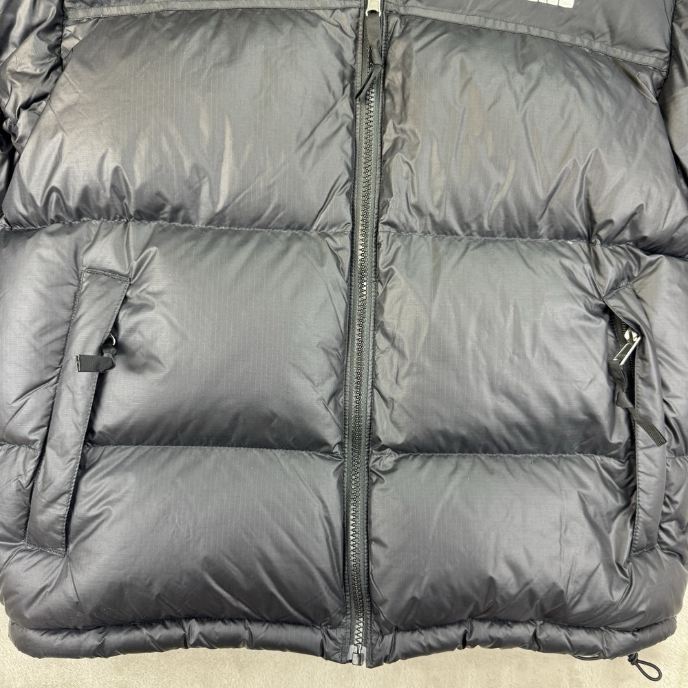 The North Face Black 1996 Retro Nuptse 700 Down Puffer Jacket Coat Size Medium - Picture 3 of 16
